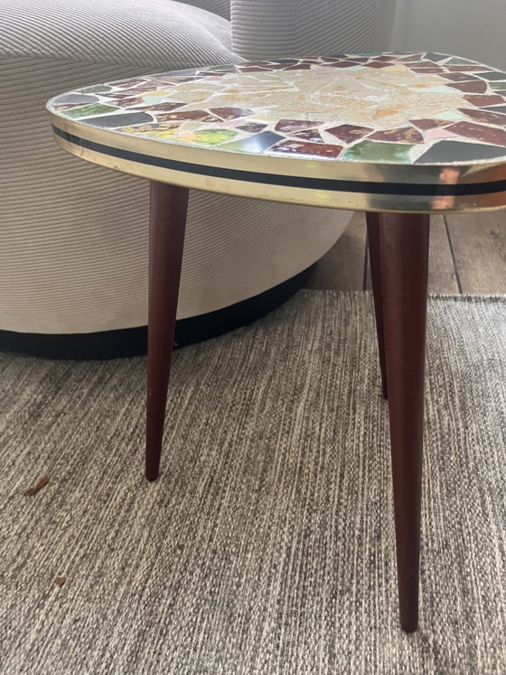 Tavolino Mosaico Vintage – Tavolini, Wood, Stone (photo 9 of 9)