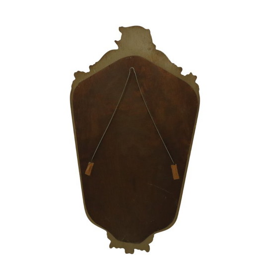 Image 1 of Specchio Deknudt in foglia d'oro di metà secolo
