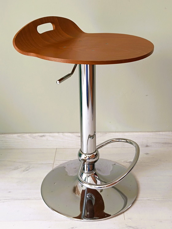 Image 1 of Taburete de bar ajustable