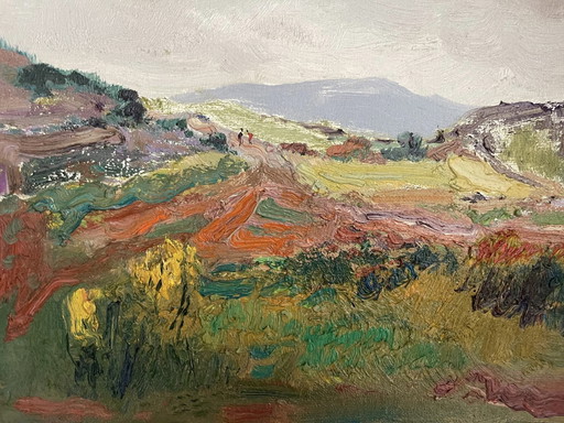 Deming Yu - Landscape - View on the Mountain