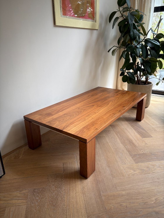 Image 1 of Solid walnut coffee table