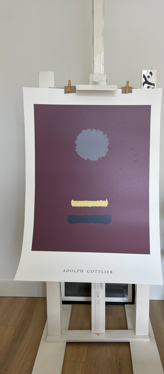 Image 1 of Adolph Gottlieb (1903-1974), Untitled, 1969, copyright Adolph and Esther Gottlieb Foundation/SABAM Belgium 2001, Printed in Ital