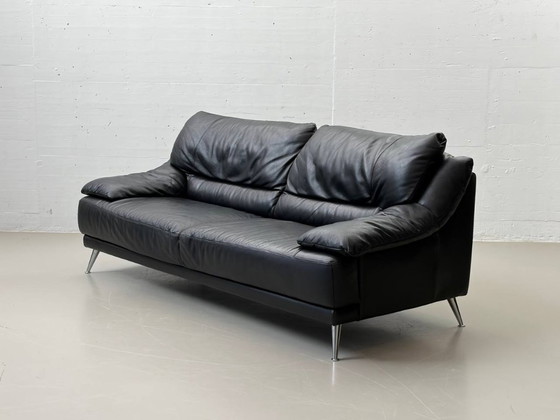 Image 1 of Élégant canapé 3 places de Natuzzi, Italie, années 1990