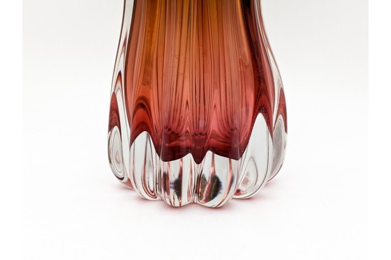 Image 1 of Vaso in vetro, Repubblica Ceca, anni '50