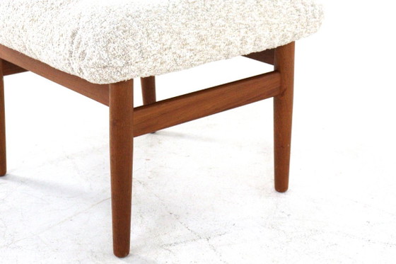Arne Vodder for France & Son Footstool FD164 Vintage Newly Upholstered – France & Søn, Footstools & poufs (photo 11 of 13)