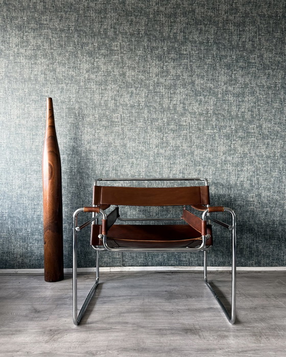 Image 1 of Vintage Wassily-stoel van Marcel Breuer voor Fasem