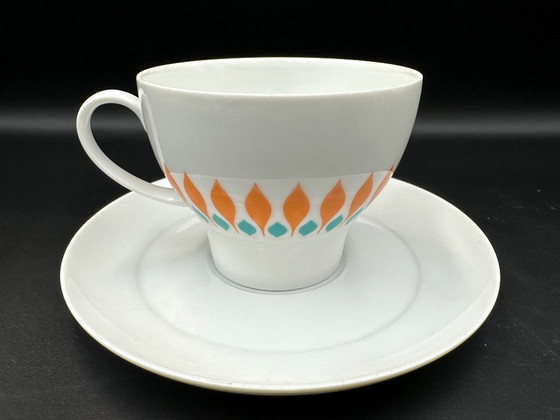 Image 1 of Thomas Rosenthal Tazas con platillos y jarra de leche