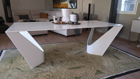Image 1 of "Suspension" dining table by Cédric Ragot - Roche Bobois