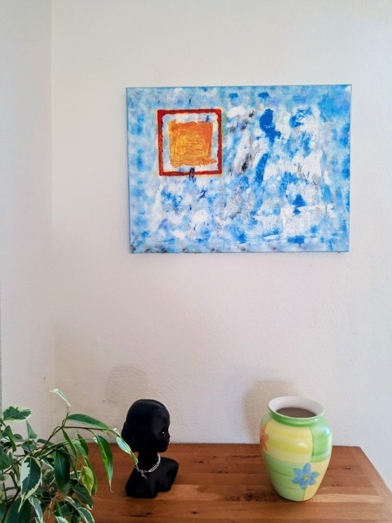 Image 1 of Enzo SAN MARCO - Squares in the infinity - Artist painting