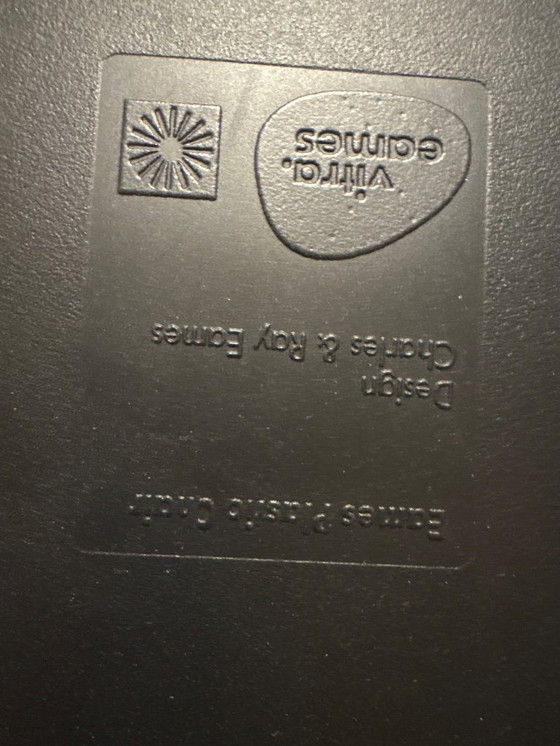 Image 1 of Sedie Vitra Eames nere 8 pezzi