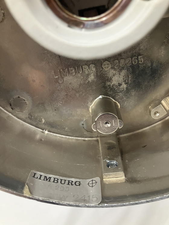 Image 1 of Vintage opaline lotus plafond of Wandlamp Glashütte Limburg