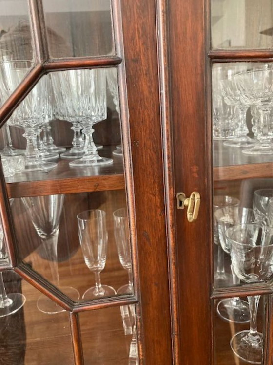 Image 1 of English Display Cabinet, Bookcase, Cuban Mahogany, circa 1850