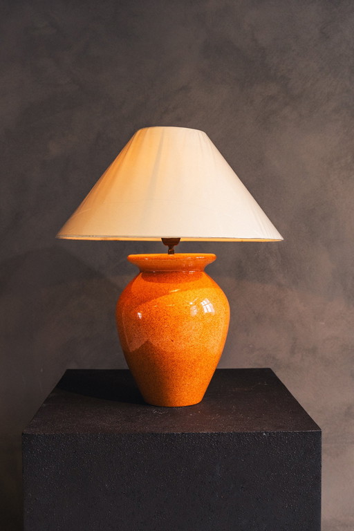 Ceramic Terracotta Robert Kostka Table Lamp
