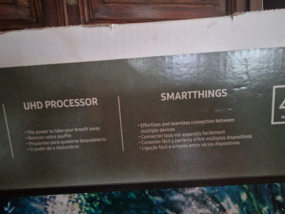 Image 1 of Mobile TV di design con sollevatore TV e TV Samsung (nuovo)