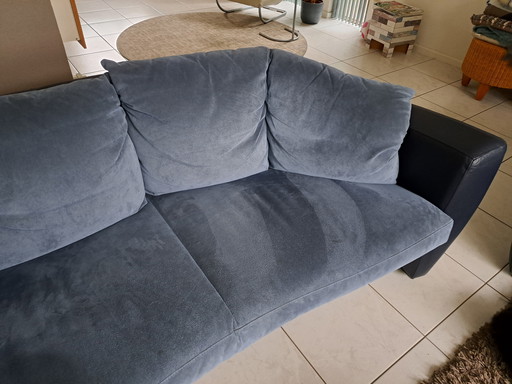 2 Leolux 2.5 seater sofas