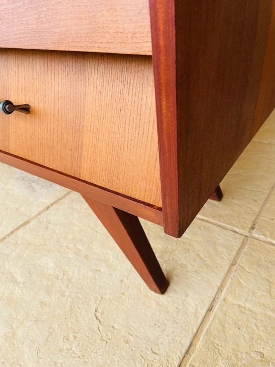 Image 1 of Mid-Century, Ash and Mahogany Sideboard 1950s