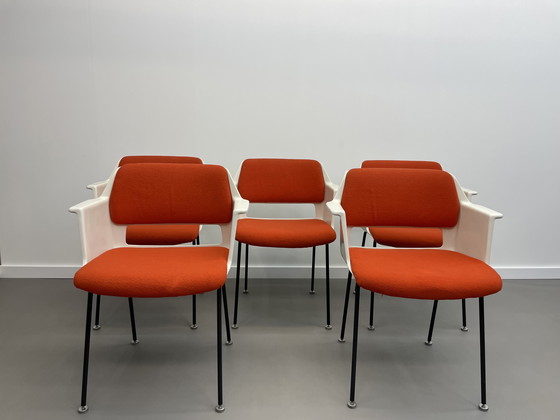 Image 1 of 5 sedie Modello 2225 André Cordemeyer Gispen anni '70