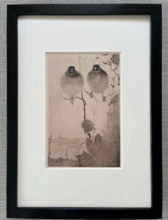 Image 1 of Jan Mankes 1889-1920 / Heliogravure Puttertjes in Avondschemering 1923