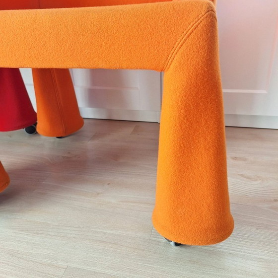Image 1 of Marcel Wanders Moooi VIP chair, design chair orange