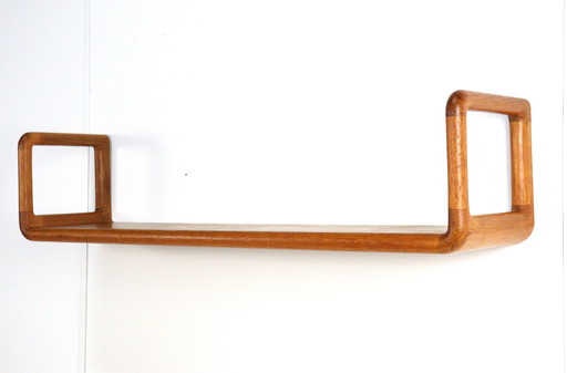Dyrlund Wall Shelf Solid Teak