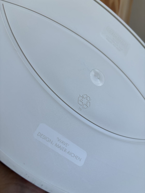 Image 1 of Vintage lectuurbak ‘Wave’ van Authentics