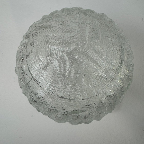 Image 1 of LOTTO DI 3 PENDENTI IN VETRO ROTONDI VINTAGE