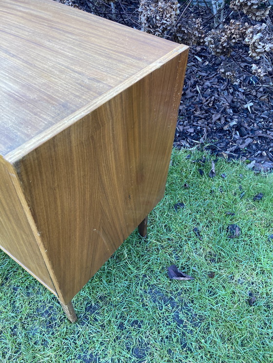 Image 1 of Dressoir kastje vintage in teak fineer jaren 50-60