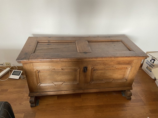 Antique Oak Blanket Chest Chest Antique Oak