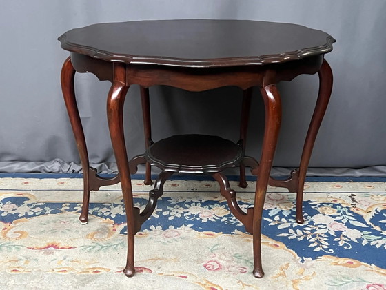 Table basse de style victorien. Acajou. Angleterre. XIXe siècle. – Tables basses, Wood (photo 6 of 6)