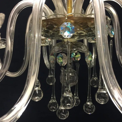 candelabro veneciano – kroonluchters, Crystal, Glass (photo 2 of 7)