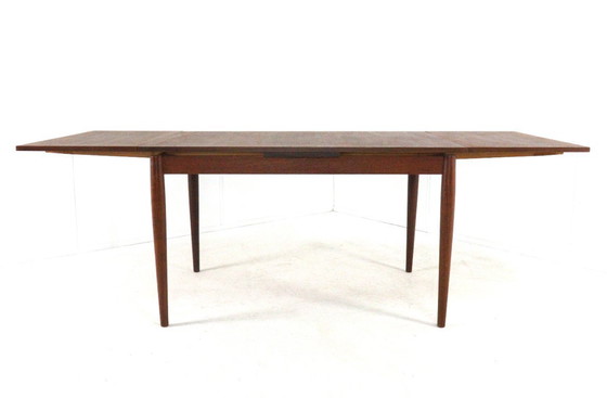 Image 1 of Lübke extendable rectangular dining table vintage