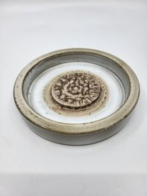Ceramic trinket tray in the style of Jacques Pouchain, France, 1950