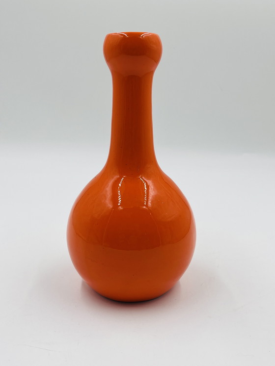Image 1 of Keramikvase orange Italy