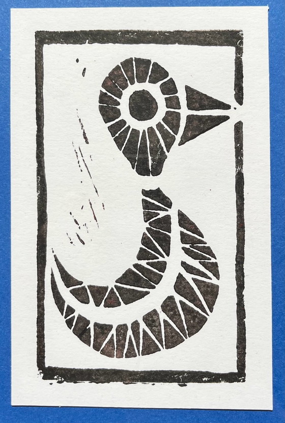 Print met lijst – Litho's & Zeefdrukken, Papier (photo 3 of 5)