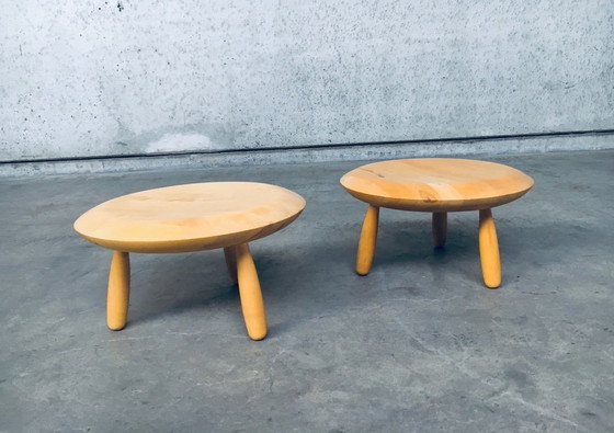 Image 1 of Vintage Ikea 'Karljohan' Side Table set by Christian Hallerod for Ikea PS, 1990's