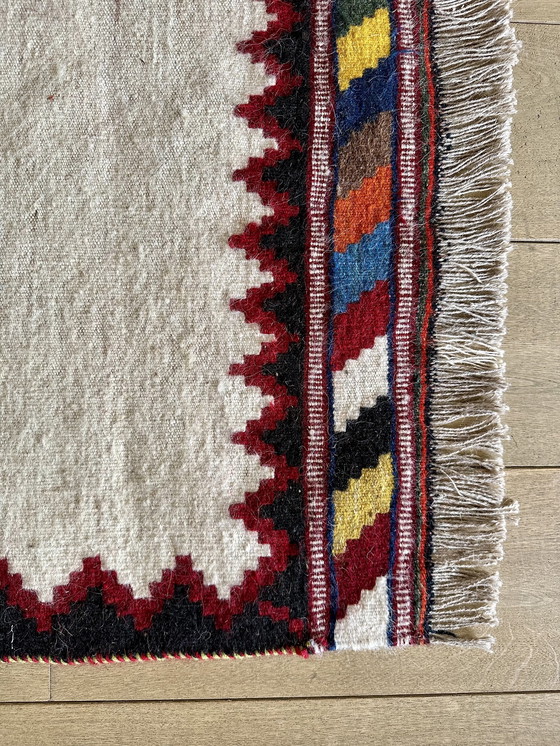 Image 1 of Authentique Kelim Persan tissé à la main Nouveau 105x63