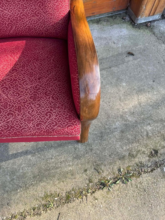Hungarian Art Deco Armchairs, 1930s, Set of 2 (photo 4 of 7)