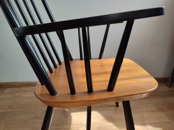 Image 1 of Silla escandinava de huso, silla de huso de madera