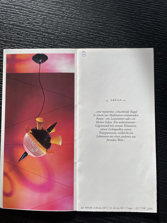 Image 1 of Venini, A. Mendini, Lampe suspendue Agena