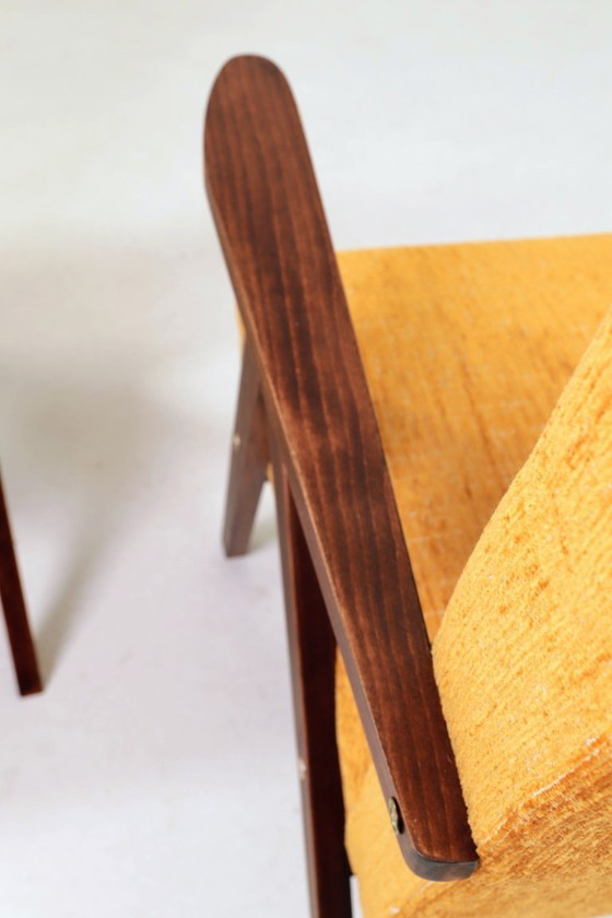Image 1 of Pair of vintage longue chairs modern design 1980
