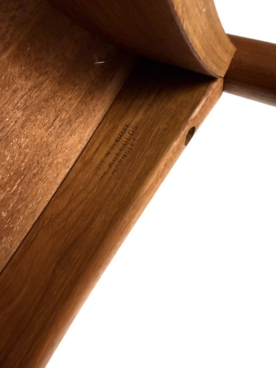 Image 1 of 3x chaise de salle à manger vintage 'Peter', Koefoeds Hornslet '70