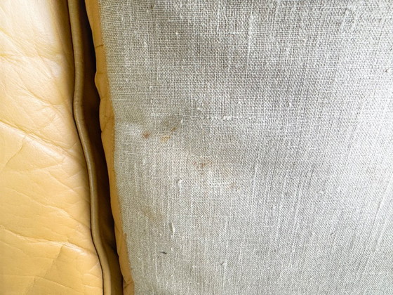 Image 1 of Originele Midcentury driezitsbank Arne Norell Mexico leer