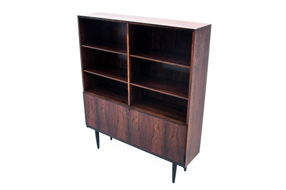 Image 1 of Regal aus Palisanderholz, entworfen von Omann Jun, Dänemark, 1960er Jahre.