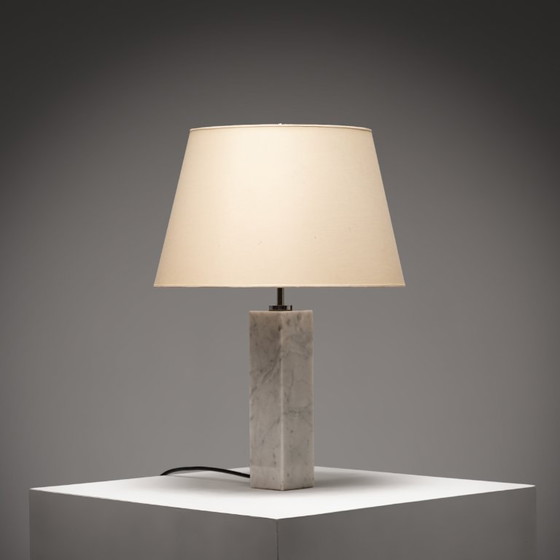 Marmeren tafellamp model 180 van Florence Knoll voor Knoll Inc., VS, jaren 1960 – Tafellampen, Marble (photo 5 of 17)