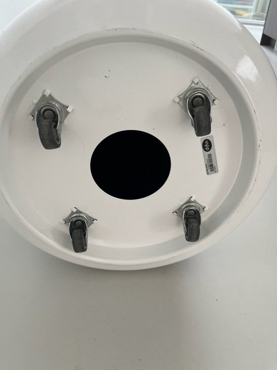 Vipp 441 Wäschekorb Weiß, Dekorative Objekte, Gummi, Stoff, Schwarz (Foto 8 von 8)