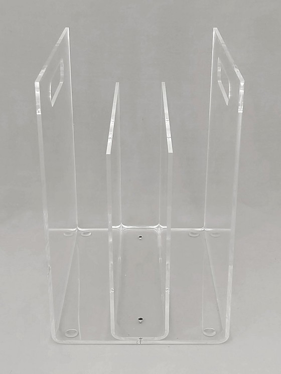 Image 1 of présentoir à magazines en plexiglas