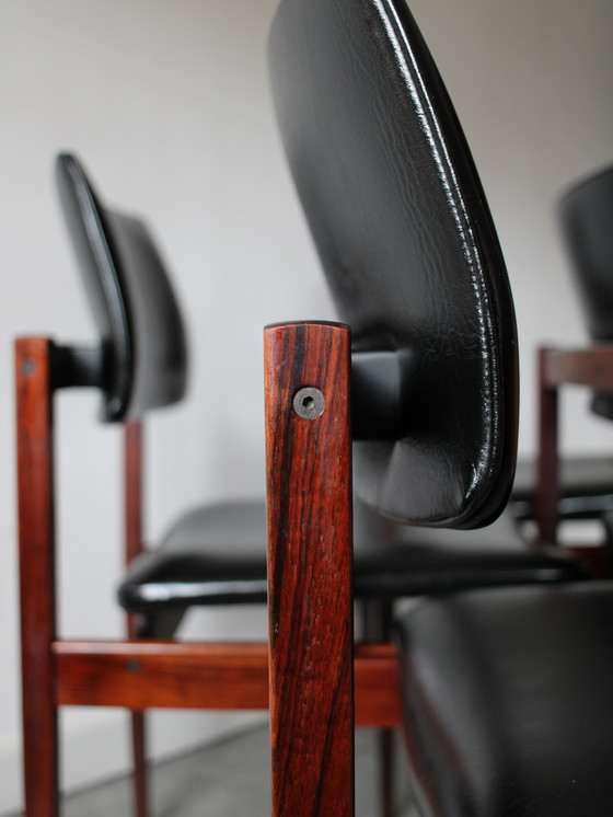 Image 1 of Chaises de salle à manger vintage hollandaises de TopForm