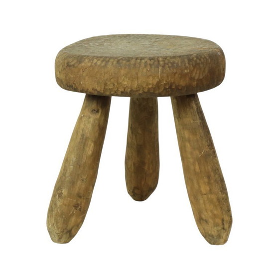 Image 1 of Rustic Tripod Stool Milking Stool