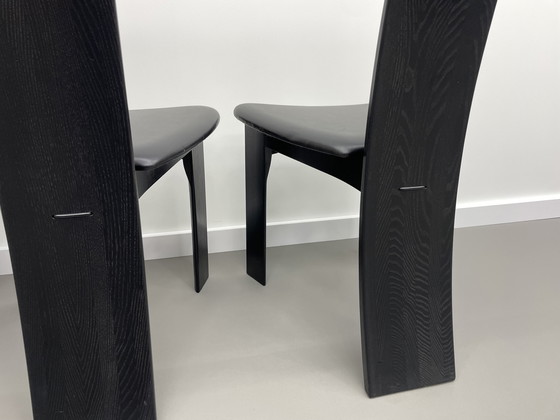 Image 1 of 4X Tranekaer Dänemark Esszimmerstühle