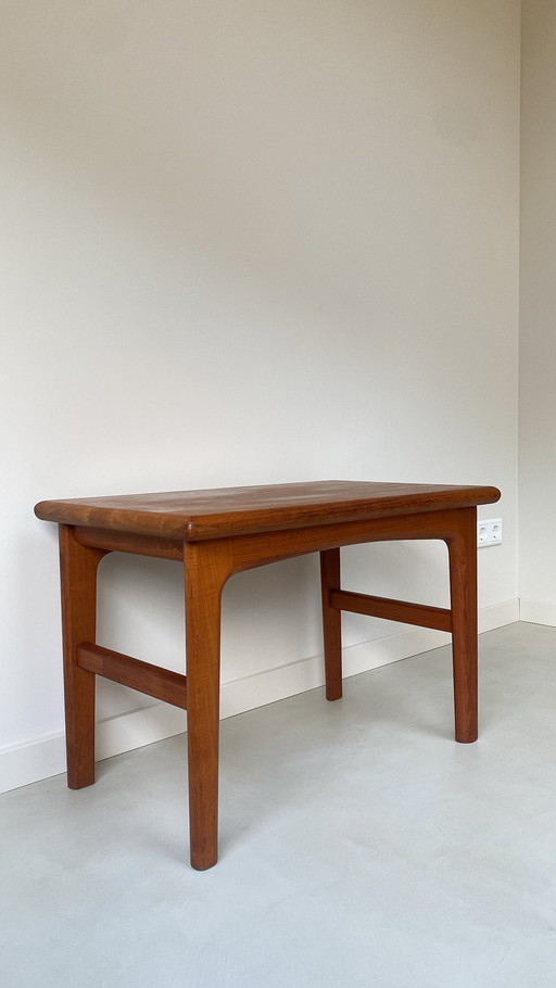 Vintage solid teak wood table / side table